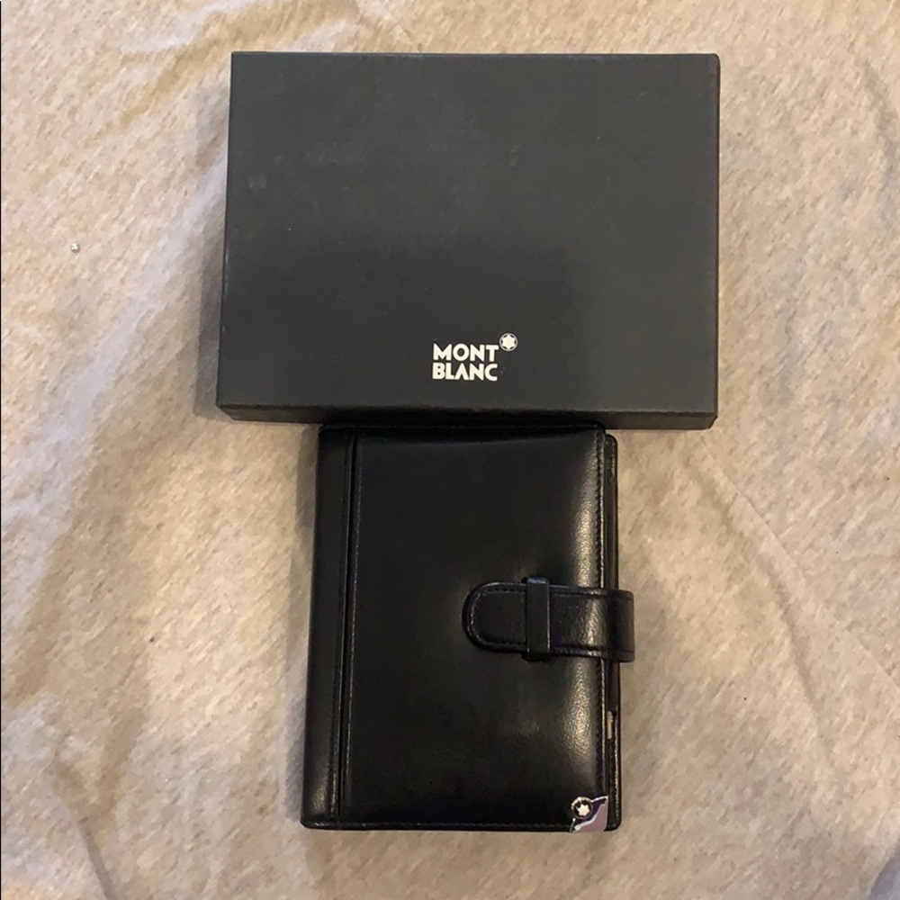 Mont Blanc Leather Journal / Organizer